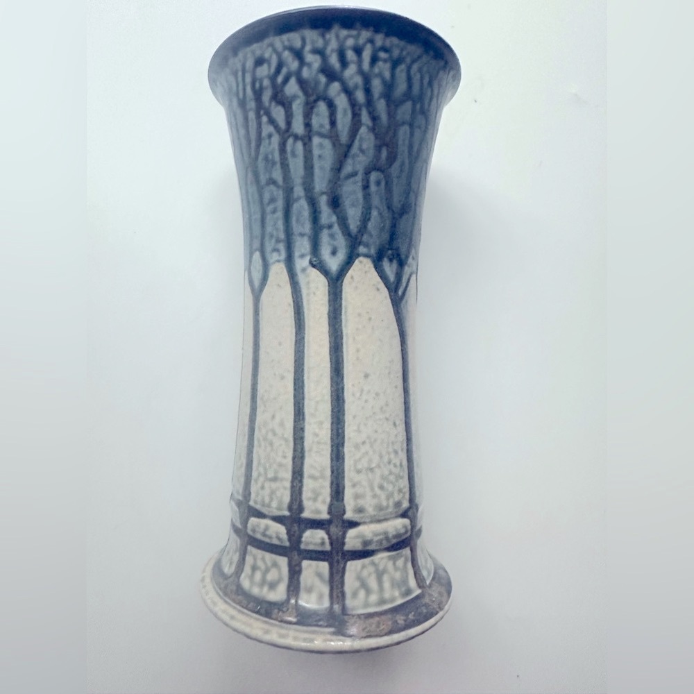 8 3/4” Ceramic Vase handmade Elvish Lord of the Rings style